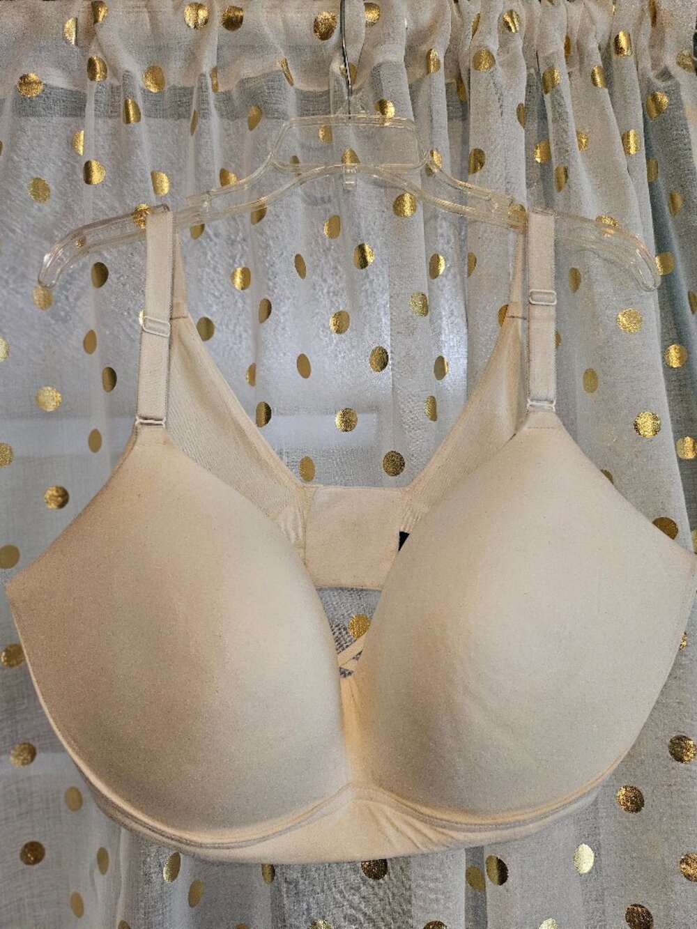 Torrid 46DD Off White Wire-Free Lightly Lined T-Shirt Bra Smooth Full Coverage